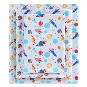 Space Mission 4-Pc. Full Sheet Set